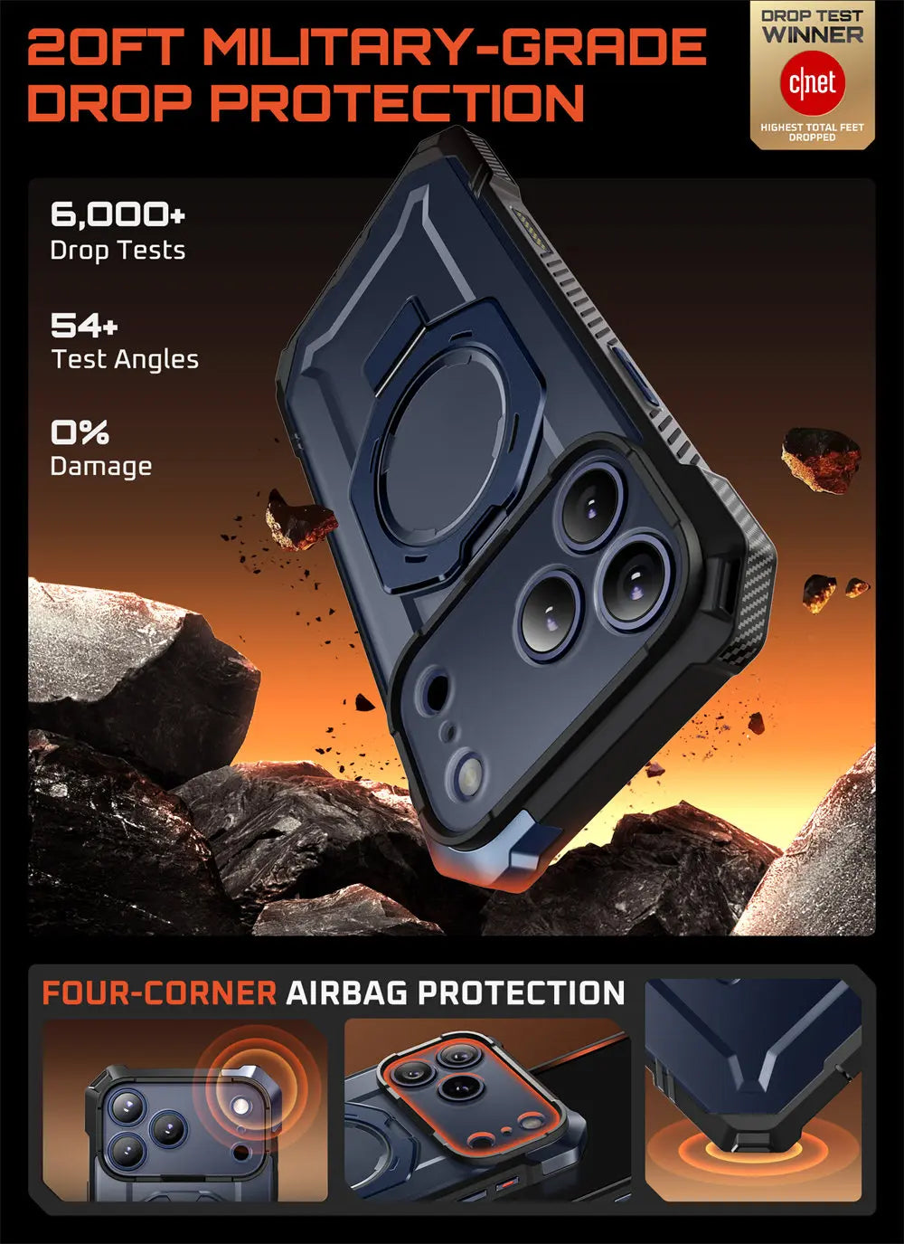 SUPCASE iPhone 17 Pro Camera Control UB Heavy Duty Case