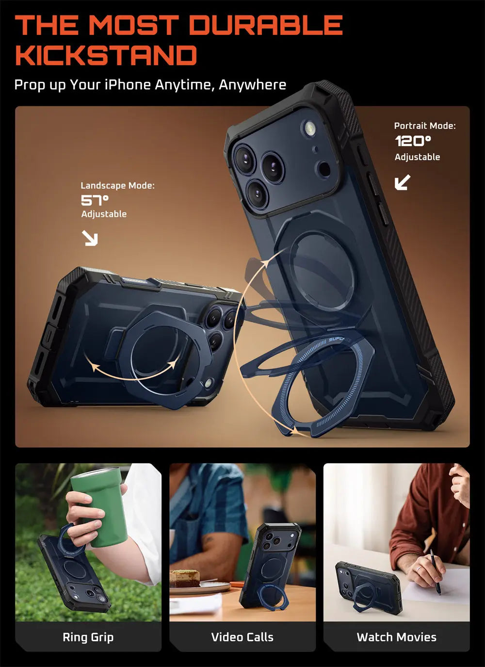 SUPCASE iPhone 17 Pro Max UB Grip Heavy Duty Case