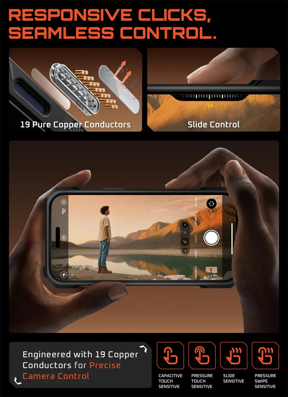 SUPCASE iPhone 17 Pro Camera Control UB Heavy Duty Case