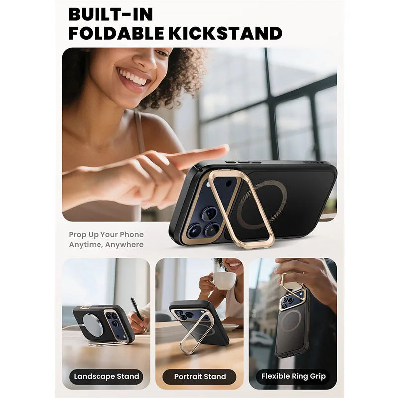 iPhone 17 Pro Case I-BLASON Are Flip Full-Body Heavy Duty Case