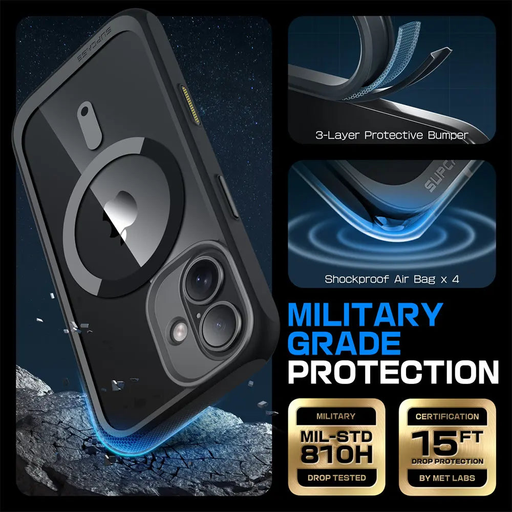 iPhone 16 SUPCASE UB Mag Series Slim Shockproof MagSafe Case