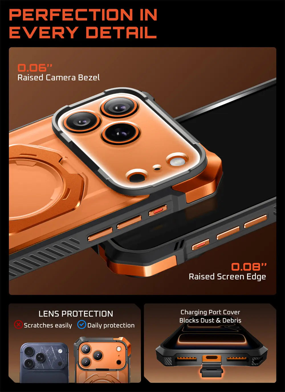 SUPCASE iPhone 17 Pro Camera Control UB Heavy Duty Case