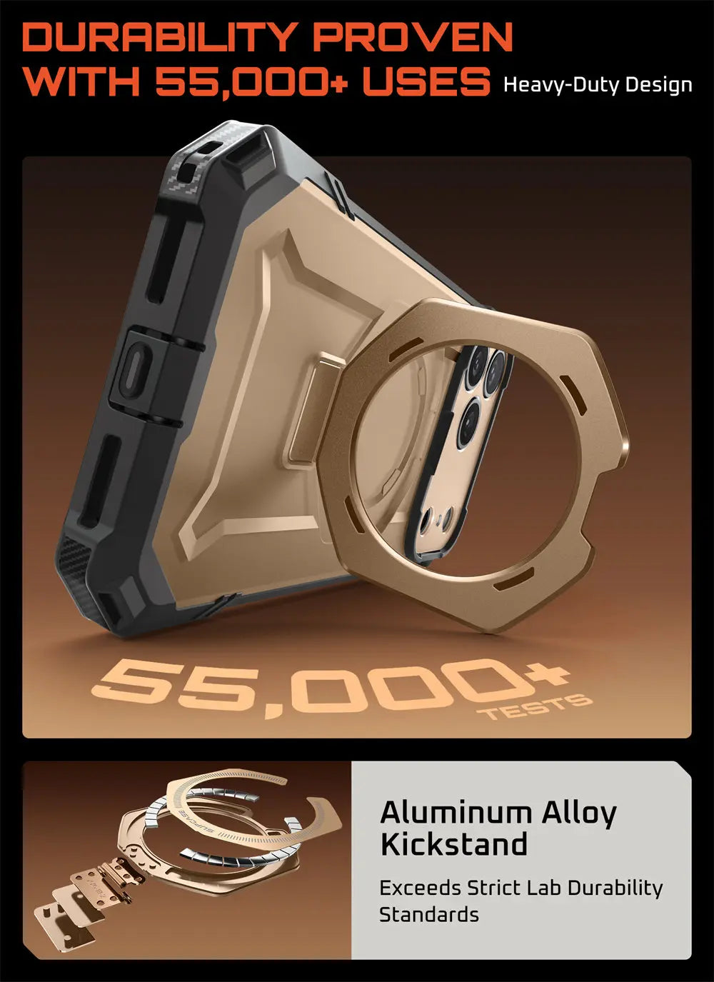 SUPCASE iPhone 17 Pro Camera Control UB Heavy Duty Case