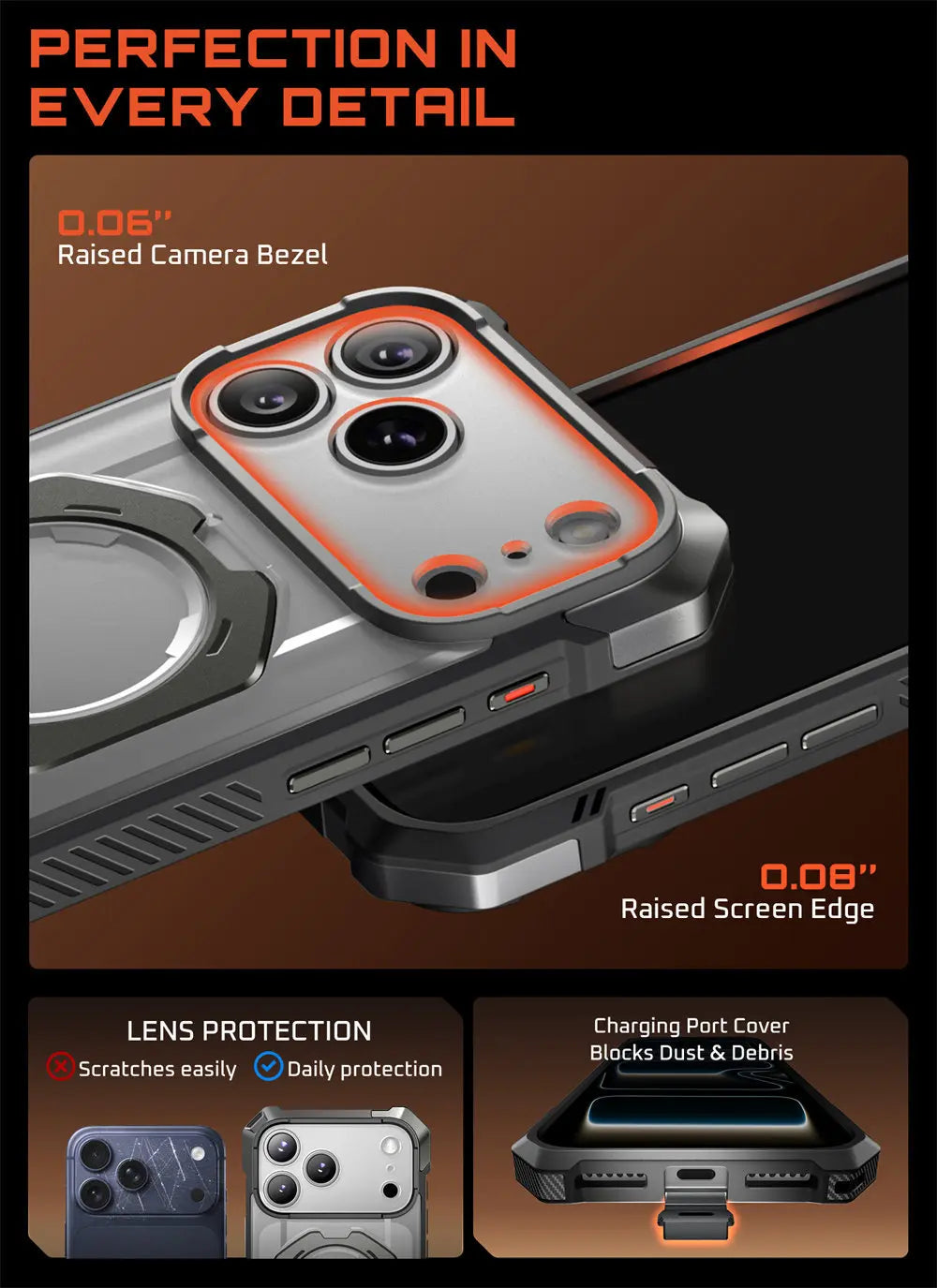 SUPCASE iPhone 17 Pro Max Camera Control UB Grip Case