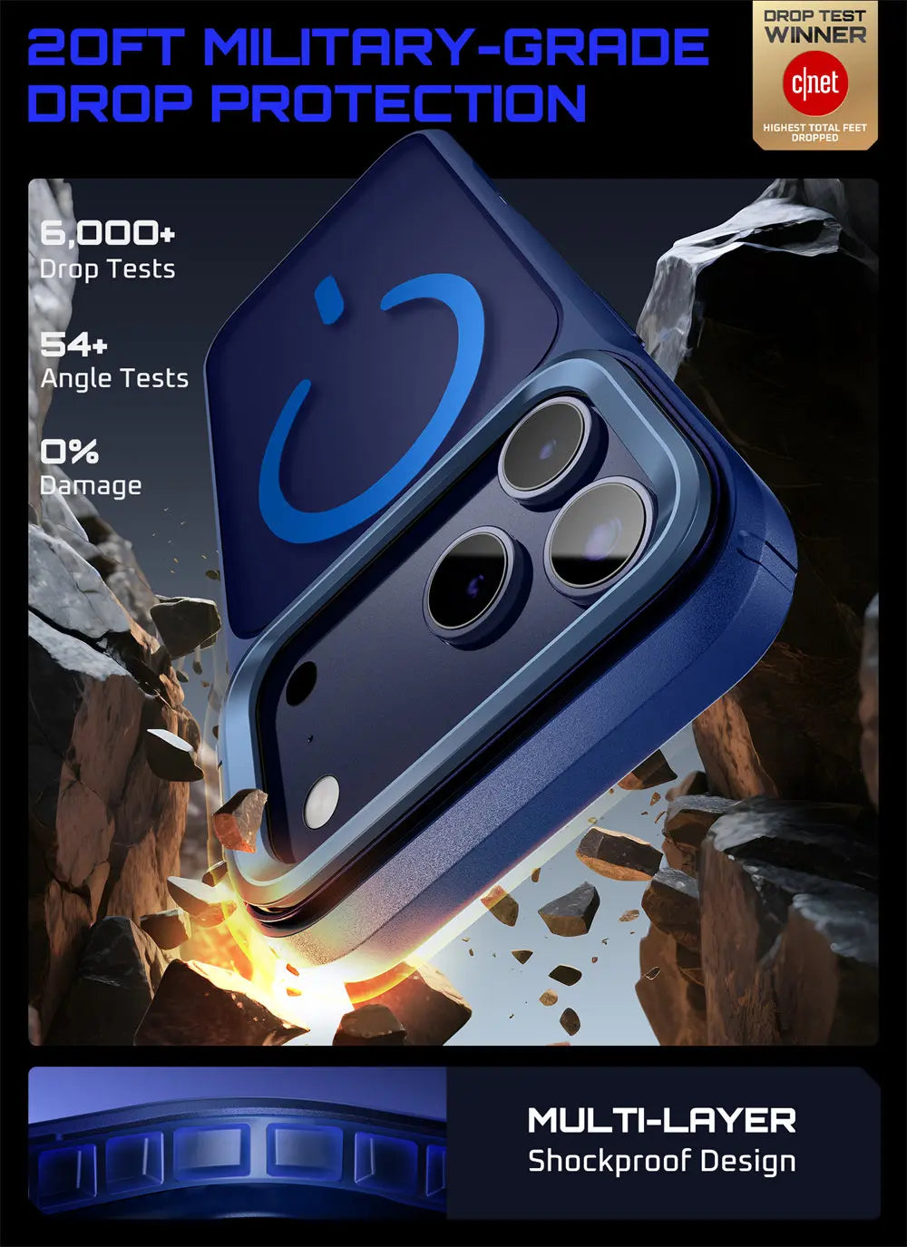 SUPCASE iPhone 17 Pro Max Camera Control UB Mag Slim Case