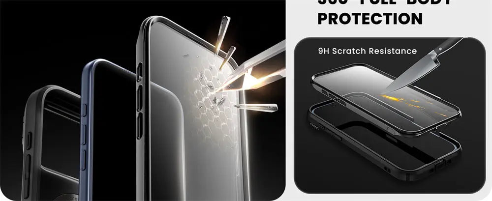 iPhone 17 Pro Case I-BLASON Are Flip Full-Body Heavy Duty Case