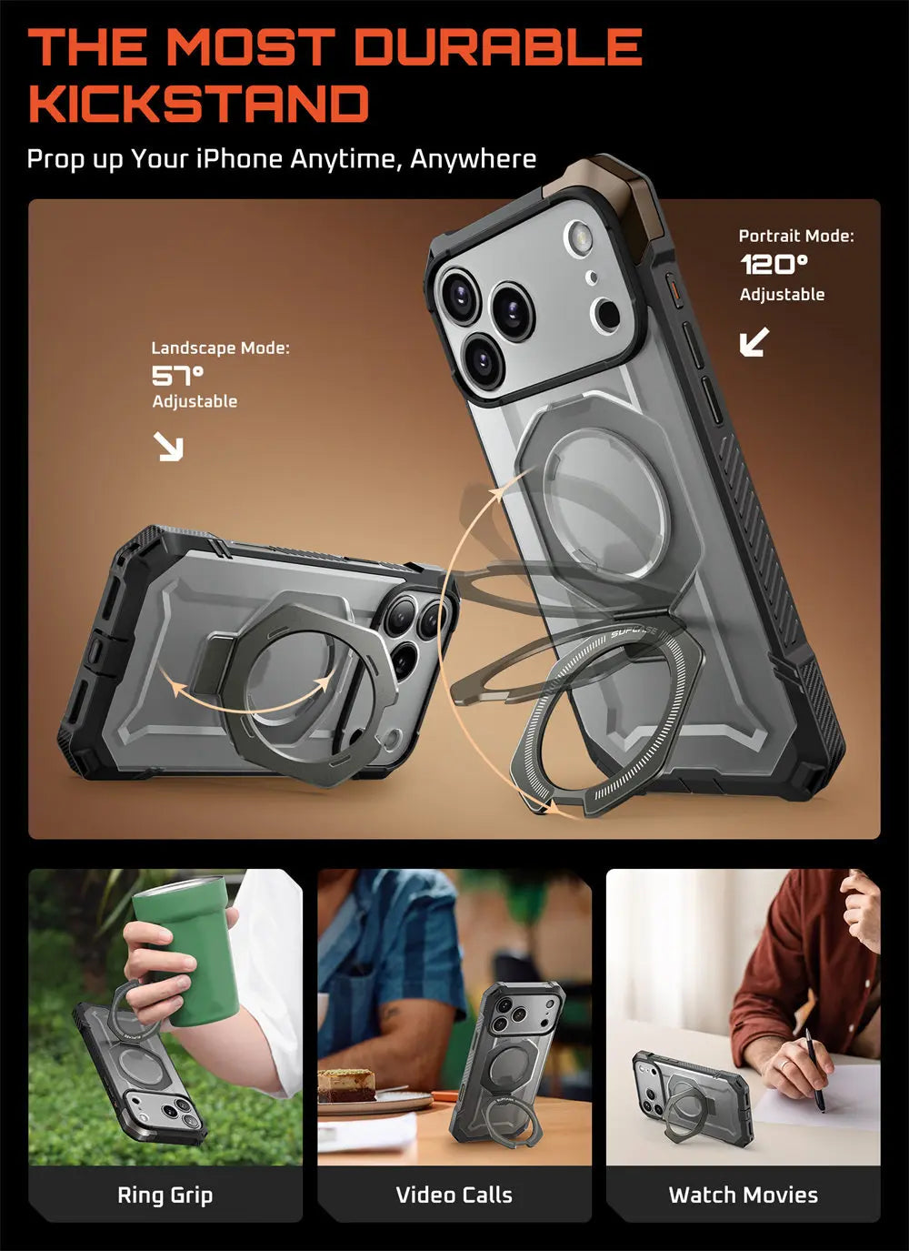 SUPCASE iPhone 17 Pro Max Camera Control UB Grip Case