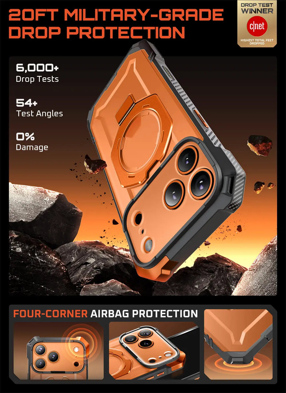 SUPCASE iPhone 17 Pro Camera Control UB Heavy Duty Case