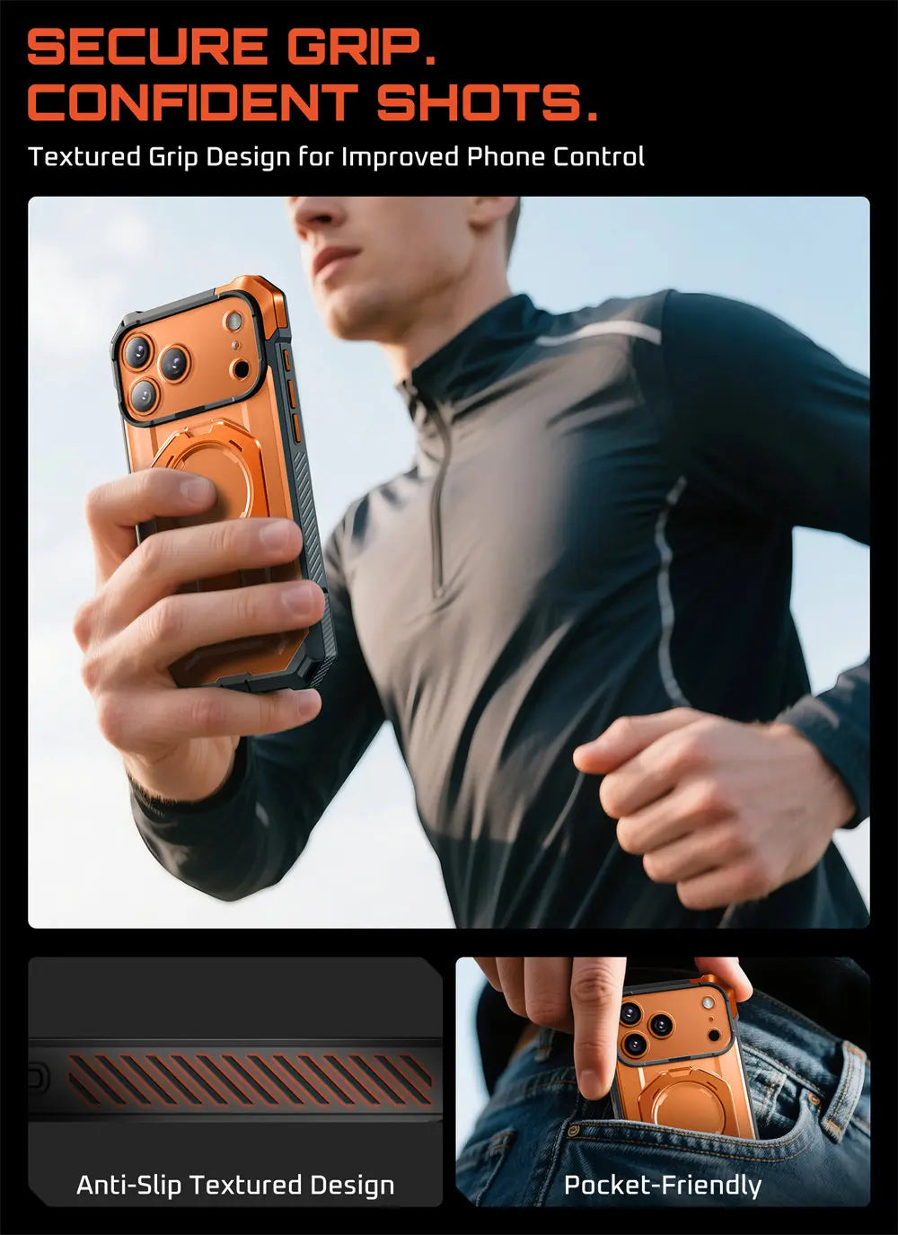 SUPCASE iPhone 17 Pro Camera Control UB Heavy Duty Case