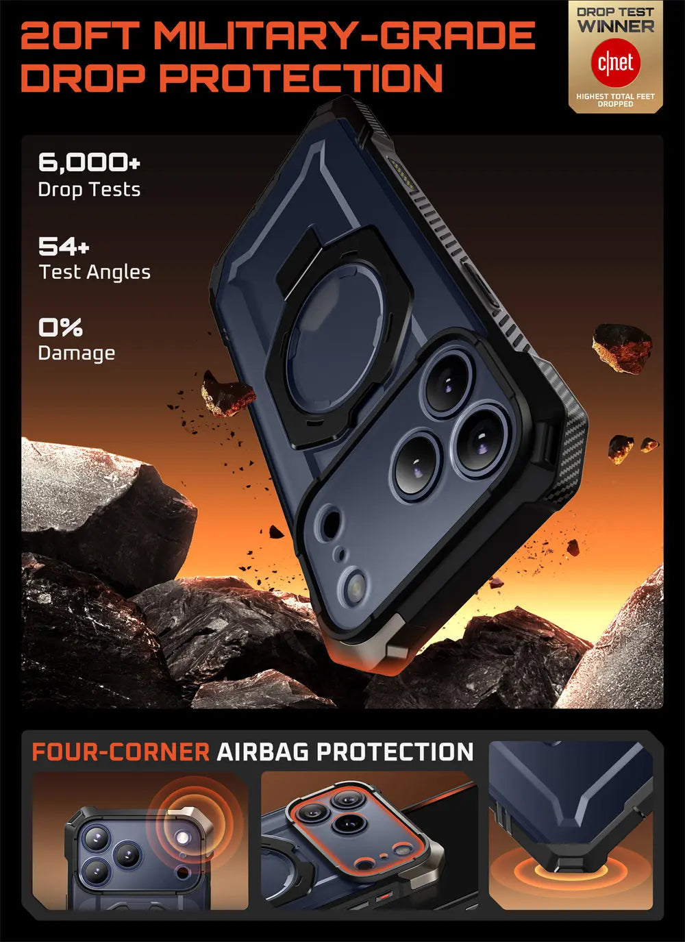 SUPCASE iPhone 17 Pro Max Camera Control UB Grip Case