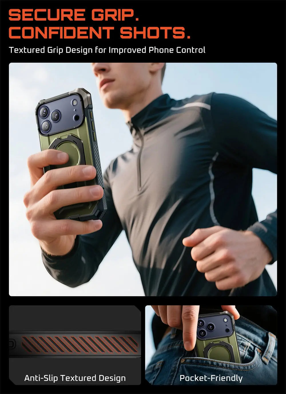 SUPCASE iPhone 17 Pro Max Camera Control UB Grip Case