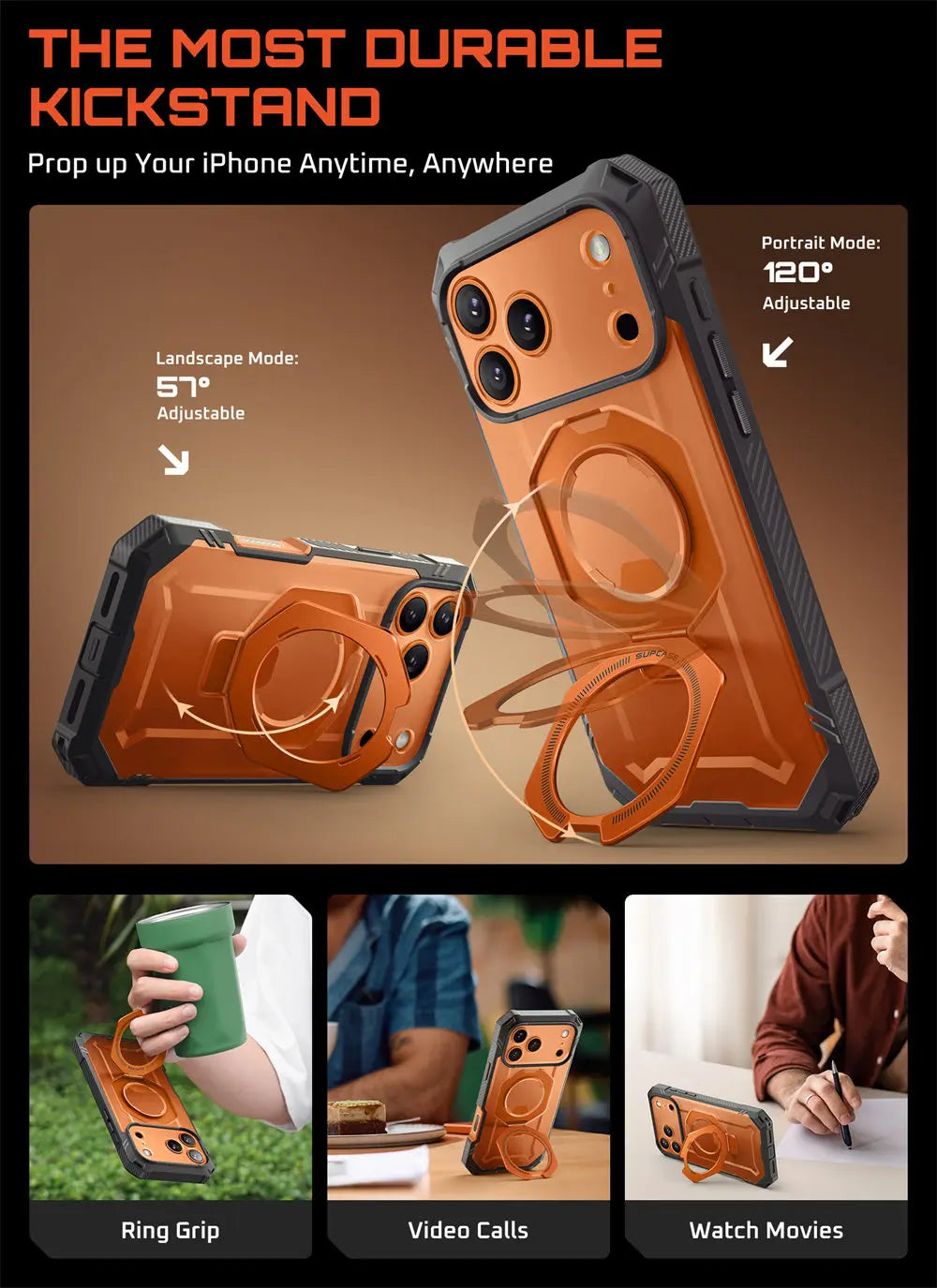 SUPCASE iPhone 17 Pro Max UB Grip Heavy Duty Case