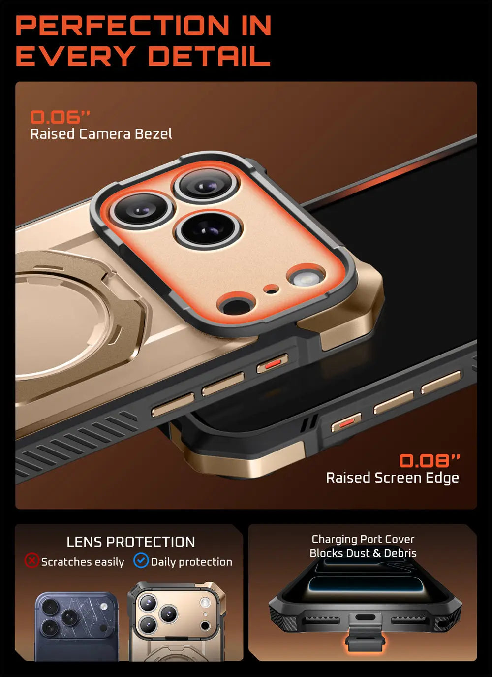 SUPCASE iPhone 17 Pro Camera Control UB Heavy Duty Case