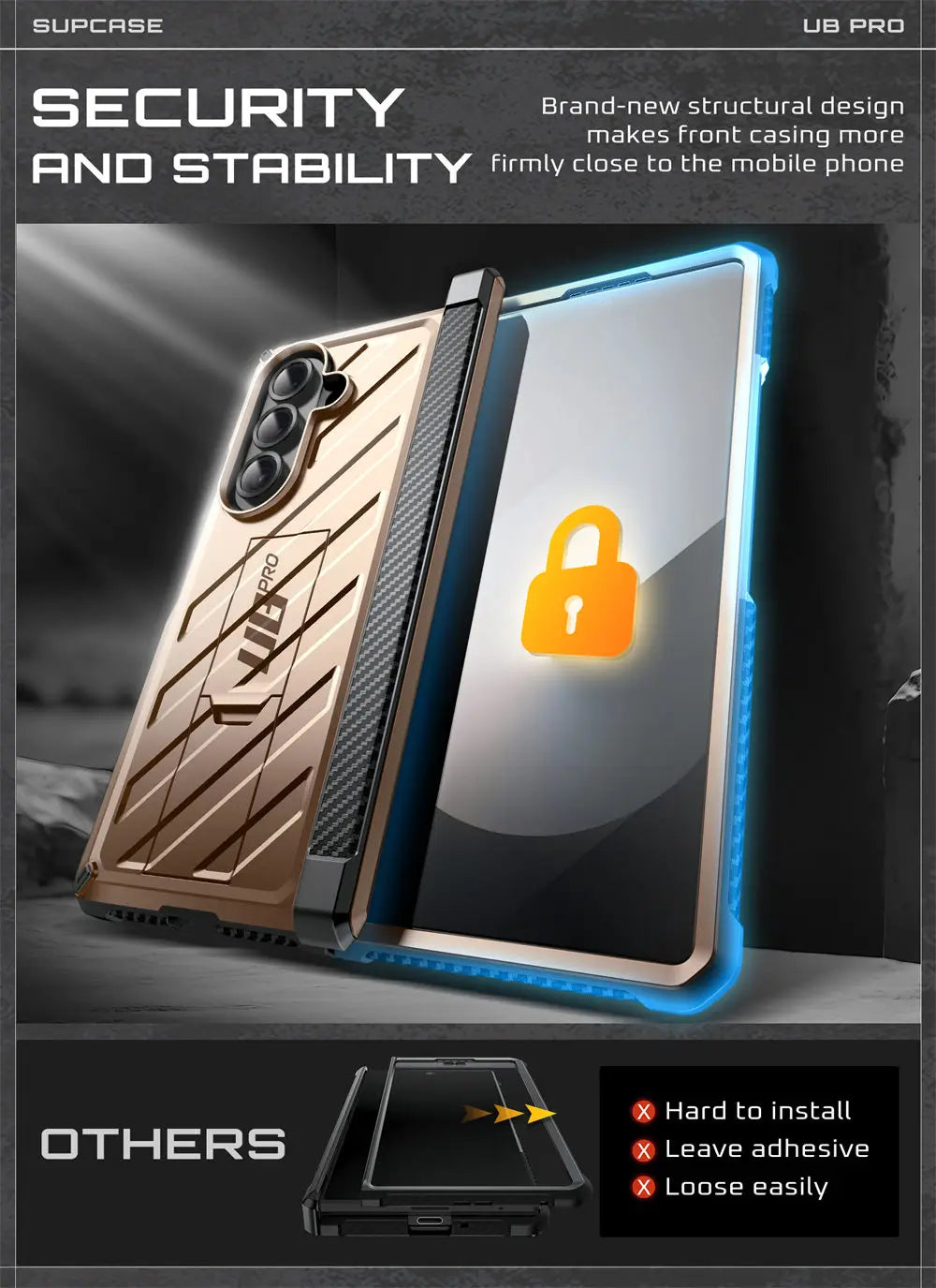 SUPCASE Galaxy Z Fold 7 UB Pro Rugged Phone Case