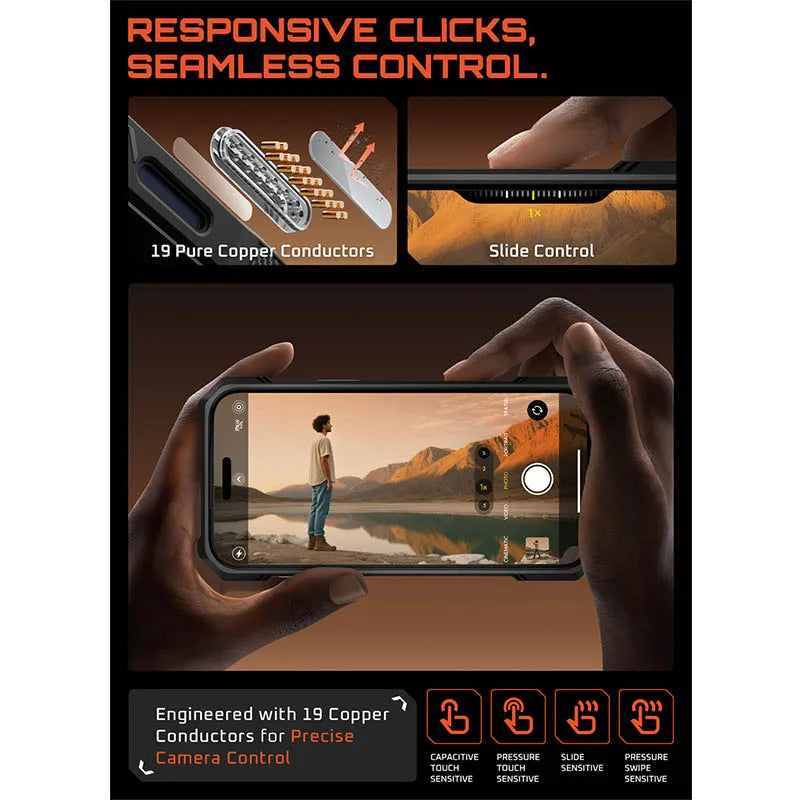 SUPCASE iPhone 17 Pro Camera Control UB Heavy Duty Case