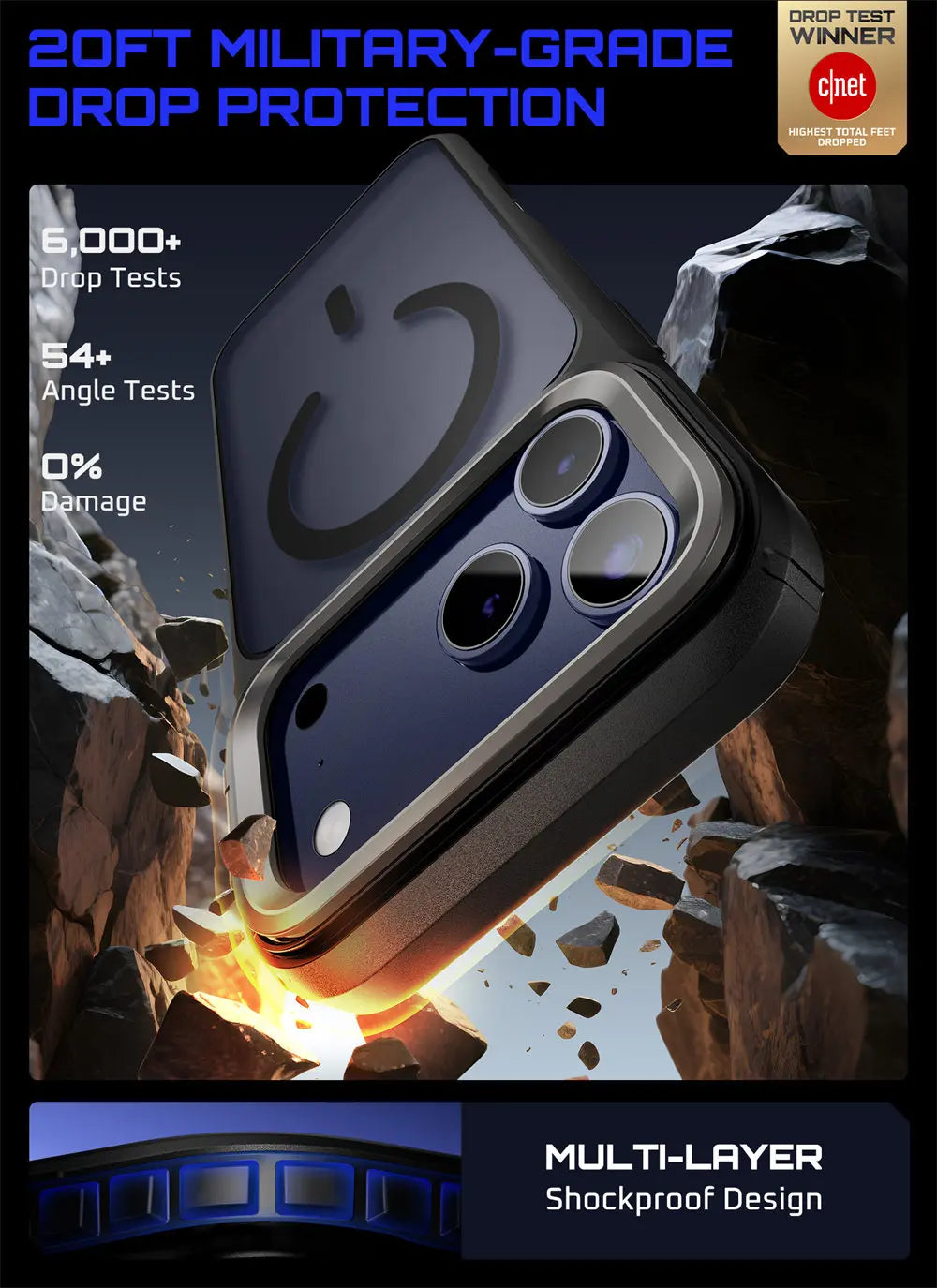 SUPCASE iPhone 17 Pro Max Camera Control UB Mag Slim Case