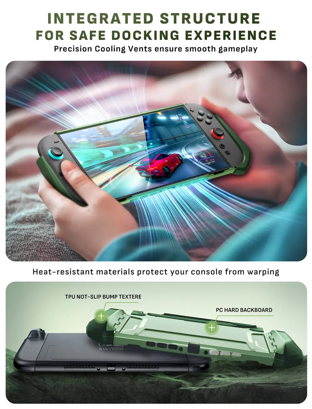 SUPCASE Dockable Nintendo Switch 2 Case