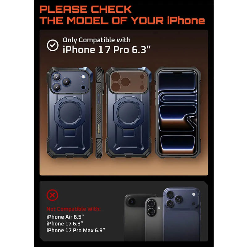 SUPCASE iPhone 17 Pro Camera Control UB Heavy Duty Case