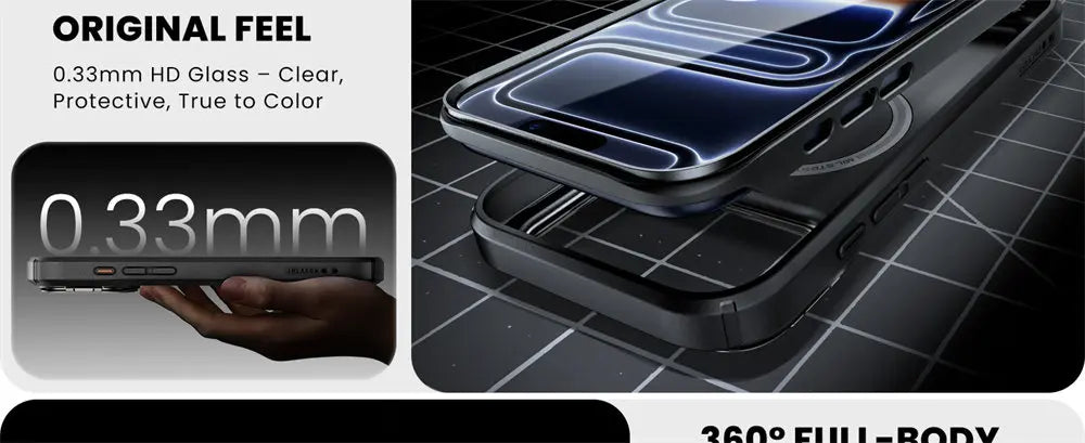 iPhone 17 Pro Case I-BLASON Are Flip Full-Body Heavy Duty Case