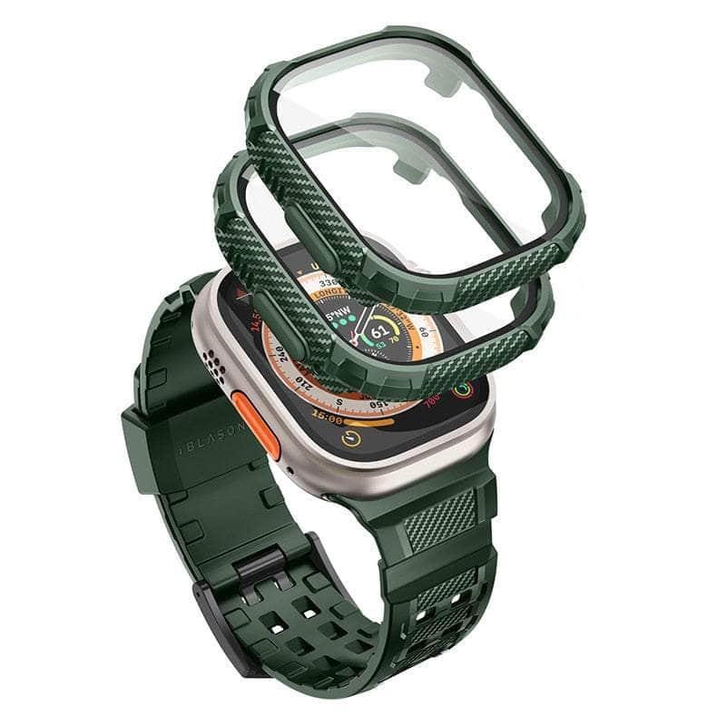 Casebuddy Dark Green I-BLASON Apple Watch Ultra 49mm Armorbox