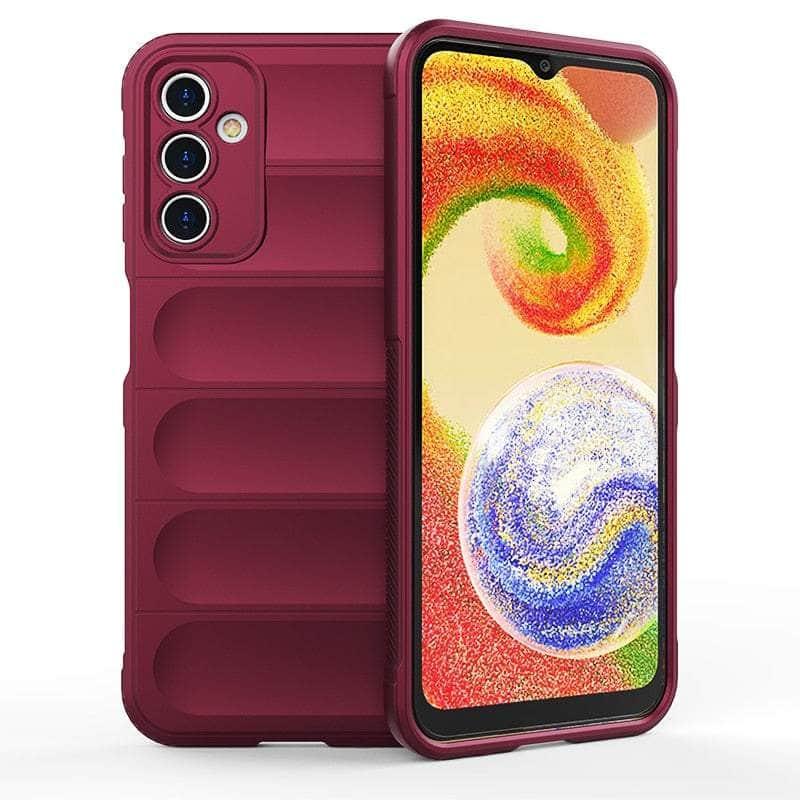 Casebuddy Wine red / for Galaxy A34 5G Drop Protection Galaxy A34 Soft Fitted Case