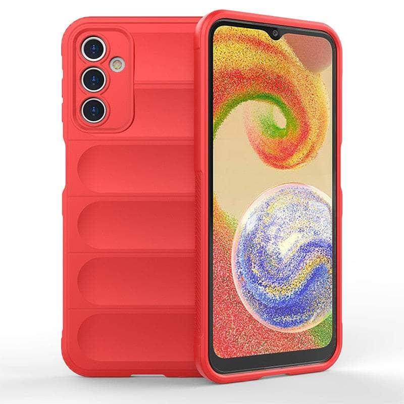 Casebuddy Red / for Galaxy A34 5G Drop Protection Galaxy A34 Soft Fitted Case