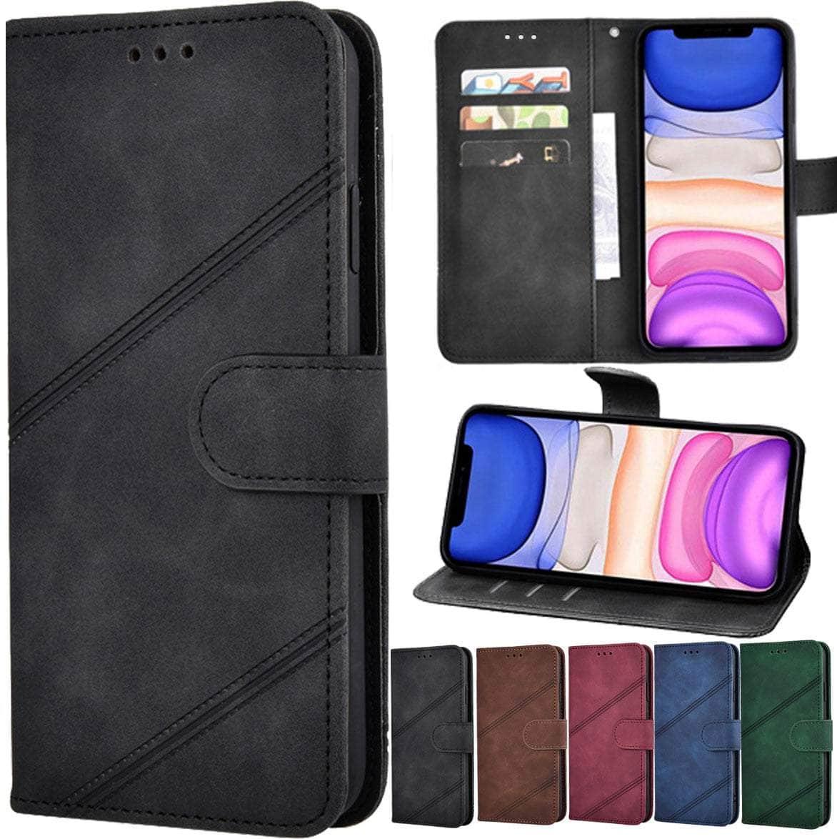 Casebuddy Flip Leather Wallet Galaxy A34 Case