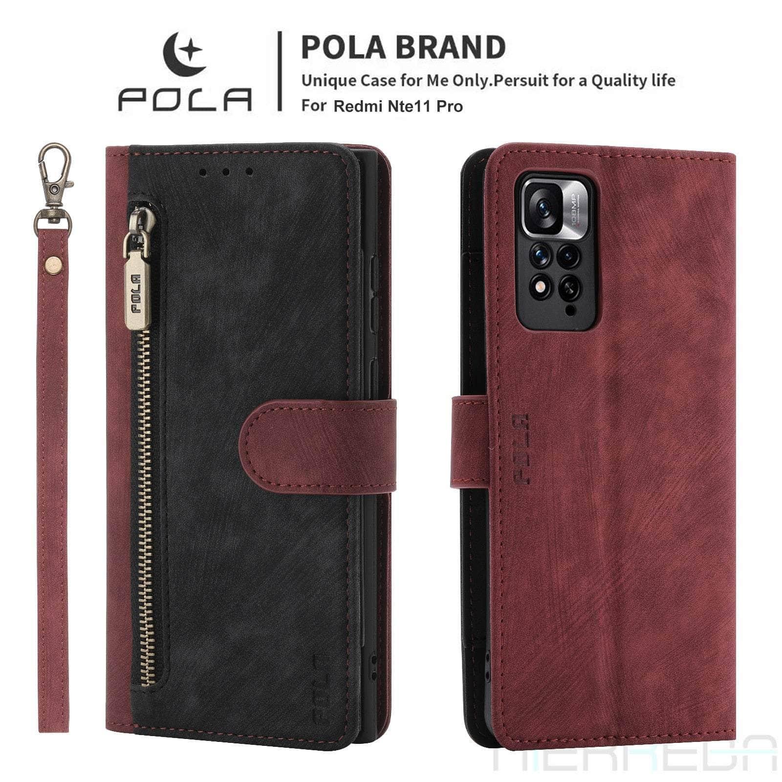 Casebuddy Galaxy A14 Anti-Theft Brush Leather Case