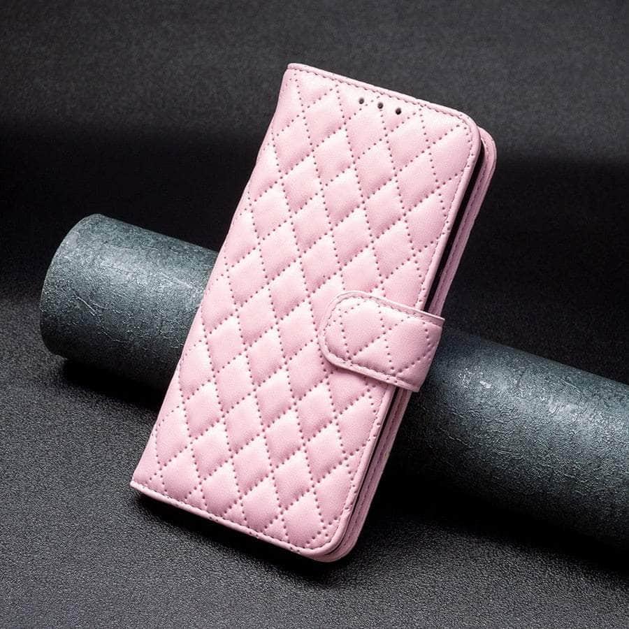 Casebuddy Pink / Galaxy A14 Galaxy A14 Small Fragrance Leather Case