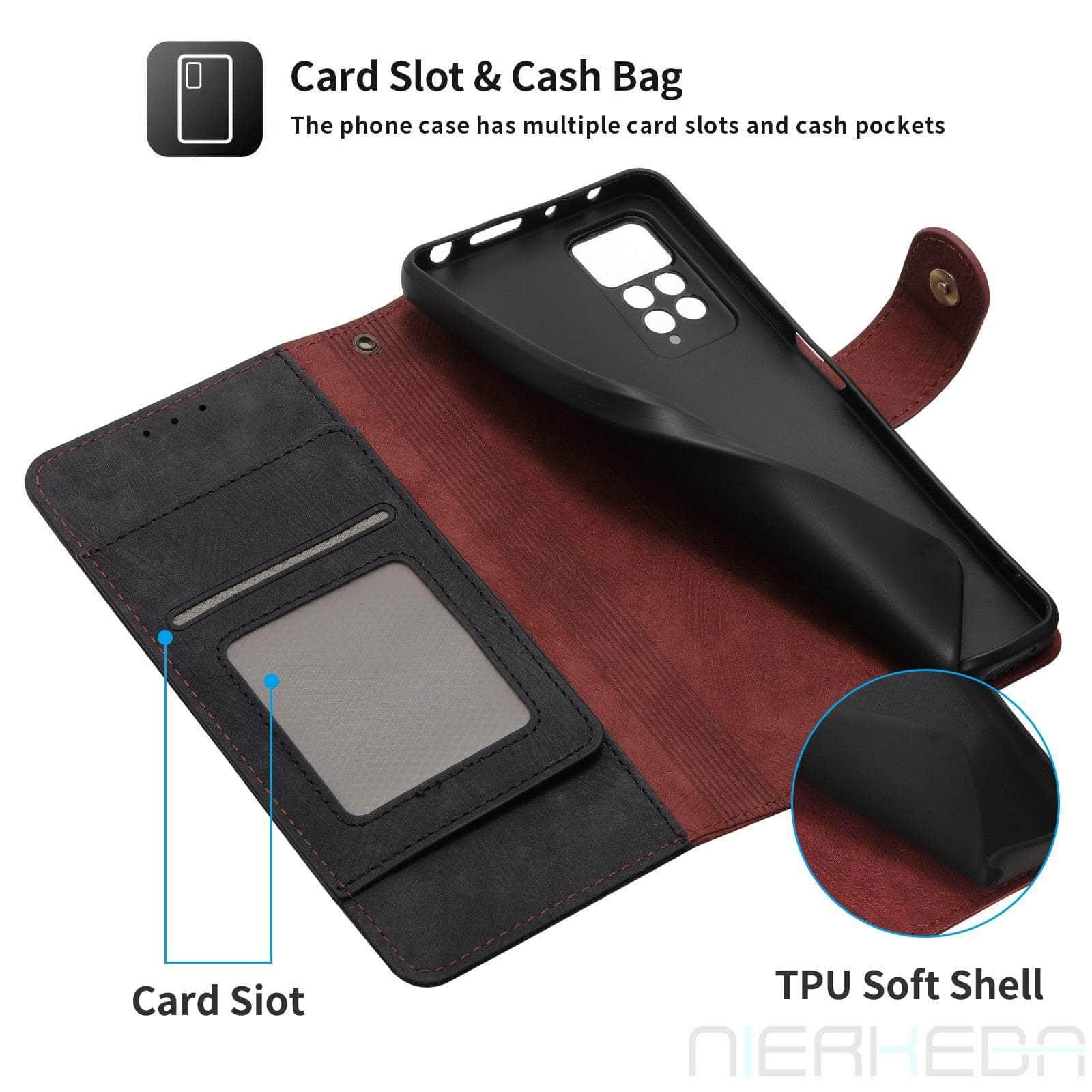 Casebuddy Galaxy A24 Anti-Theft Brush Leather Case