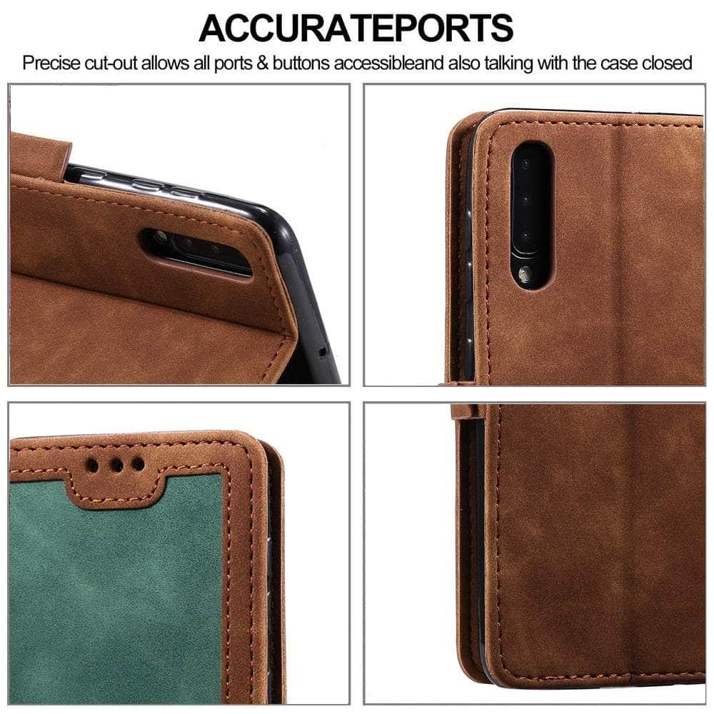 Casebuddy Galaxy A34 Leather Flip Wallet Case