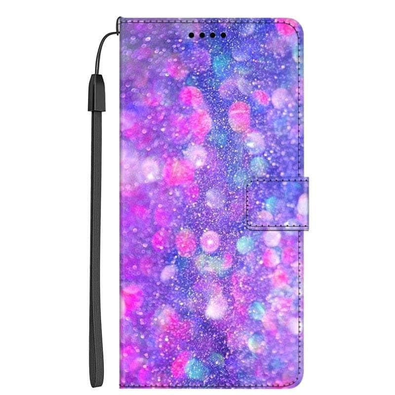 Casebuddy 21 / Case & Strap / For Galaxy A34 5G Galaxy A34 Marble Leather Case