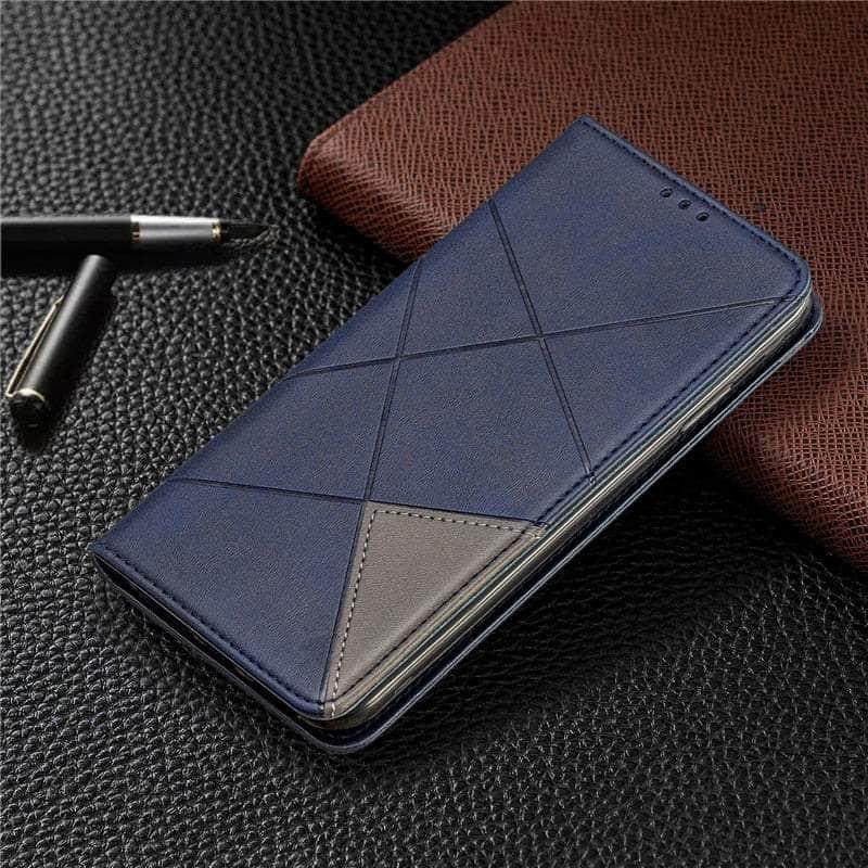 Casebuddy Blue / For Galaxy A54 5G Galaxy A54 Magnetic Wallet Leather Flip Cover