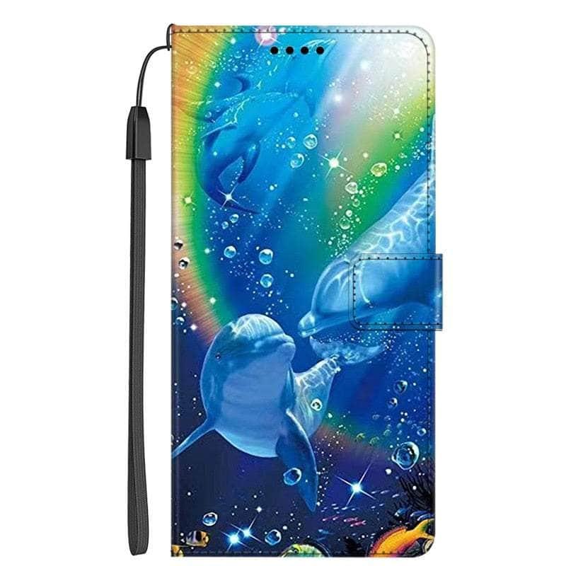 Casebuddy 15 / For Galaxy A54 5G Galaxy A54 Marble Leather Case