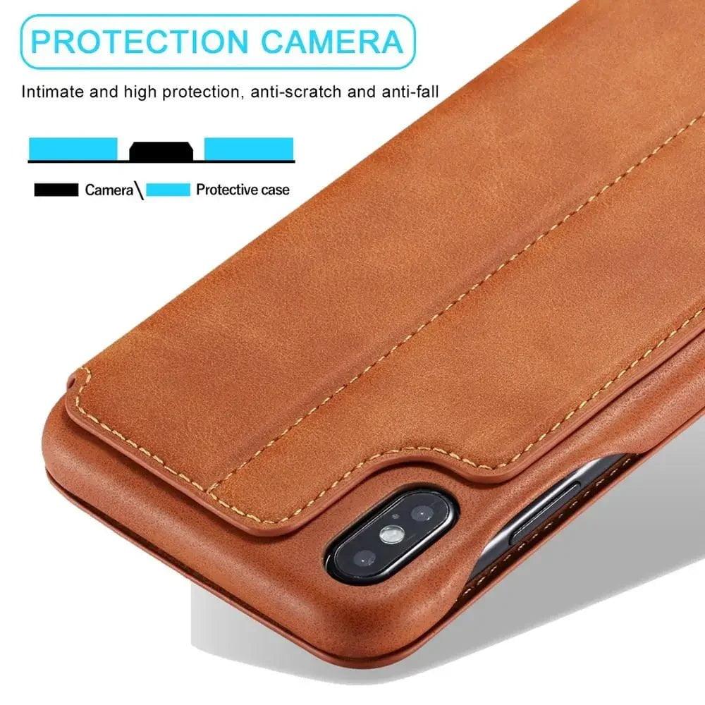 Galaxy S24 Leather Stand Cover