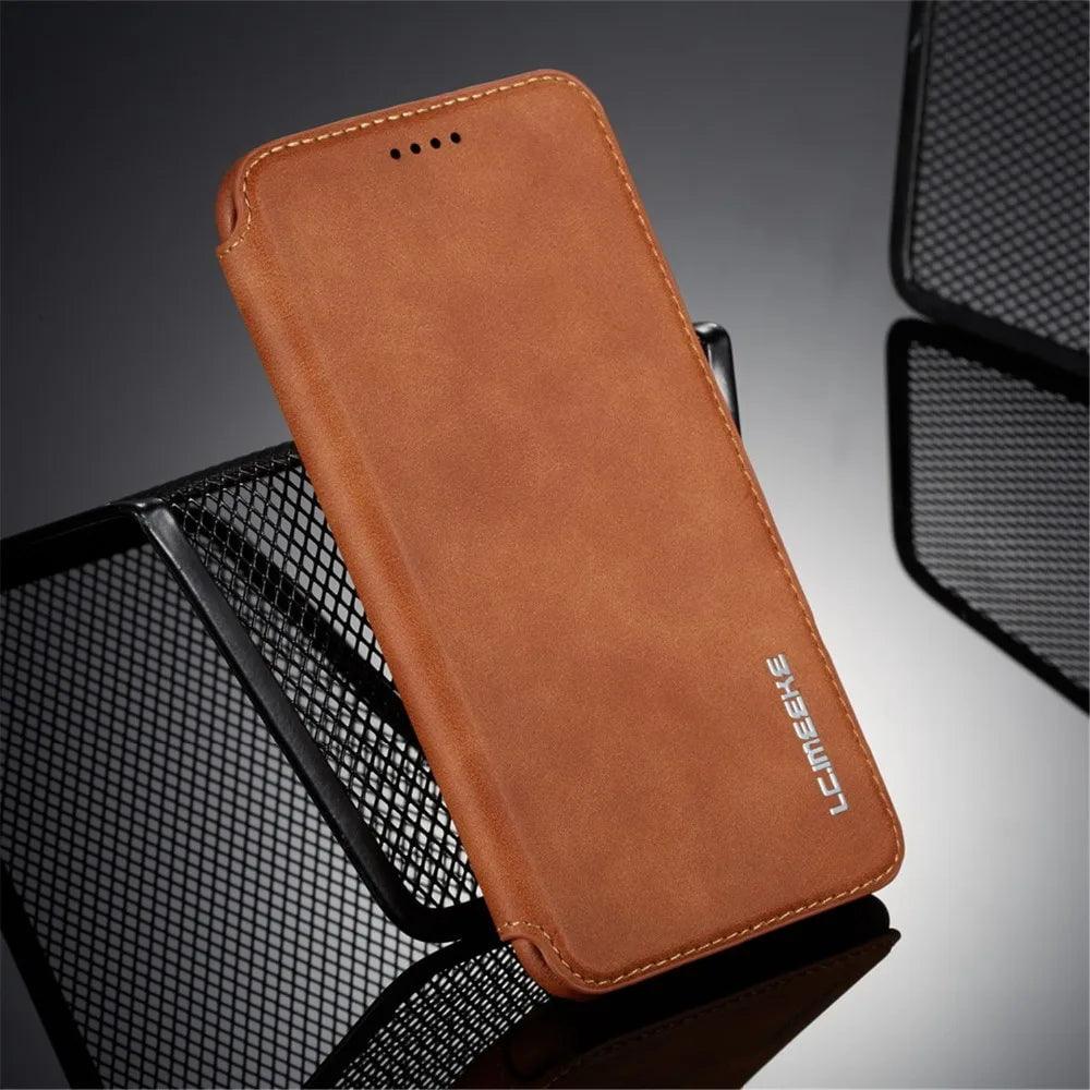 Casebuddy Galaxy S24 Plus Leather Stand Cover