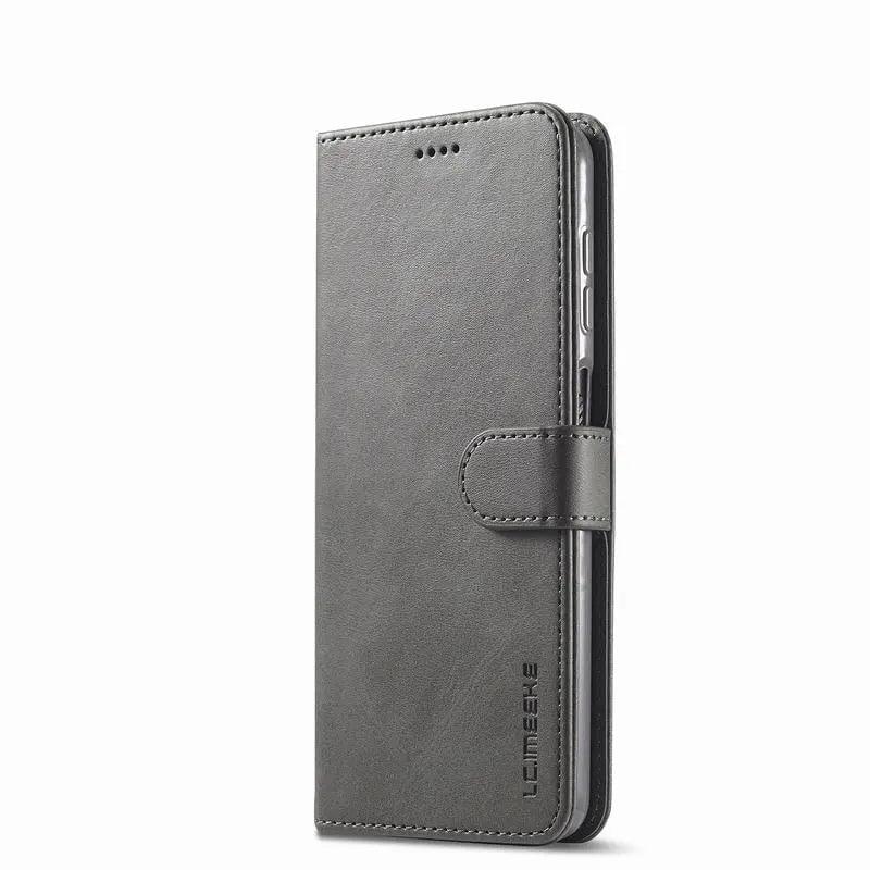 Casebuddy Gray / Samsung S24 Plus Galaxy S24 Plus Wallet Vegan Leather Cover