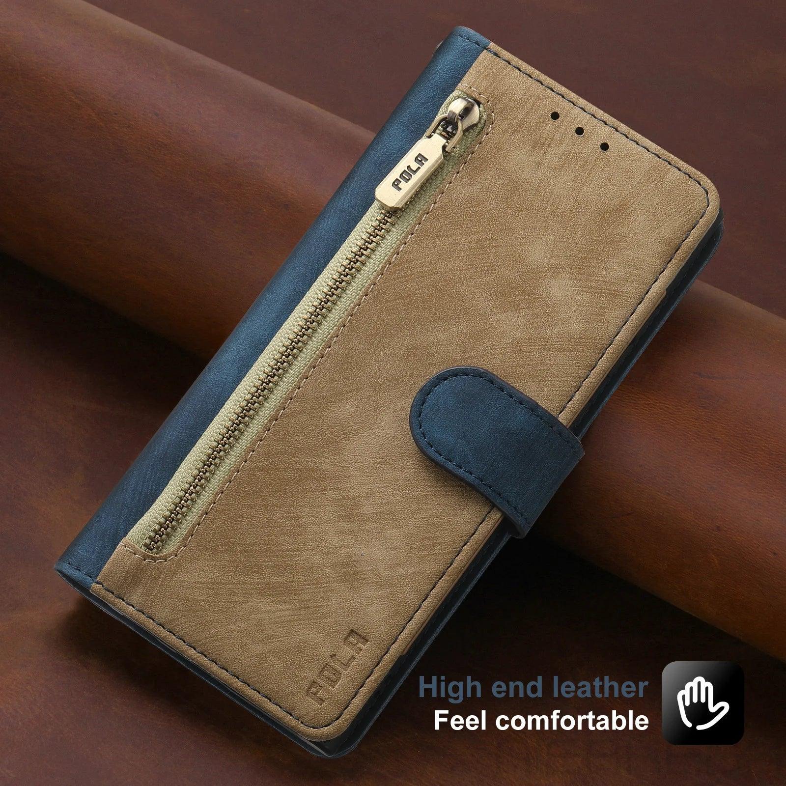 Casebuddy Galaxy S24 Ultra Anti-Theft Brush Leather Case