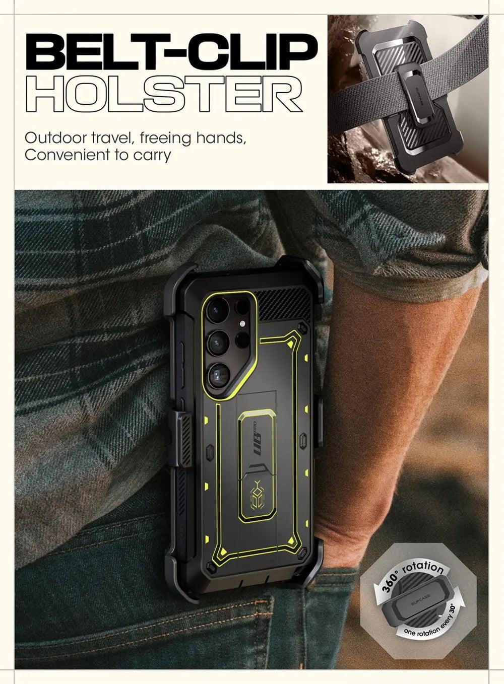 Casebuddy Galaxy S24 Ultra Supcase UB Pro Full-Body Dual Layer Case