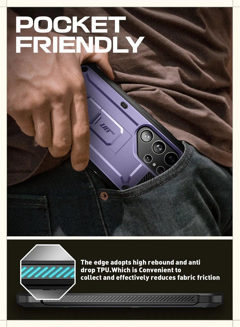 Casebuddy Galaxy S24 Ultra Supcase UB Pro Full-Body Dual Layer Case