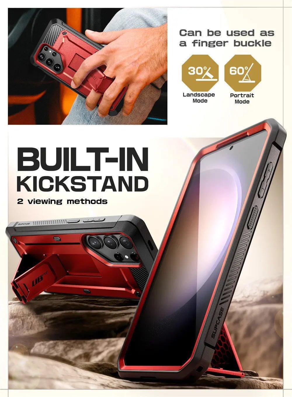 Casebuddy Galaxy S24 Ultra Supcase UB Pro Full-Body Dual Layer Case