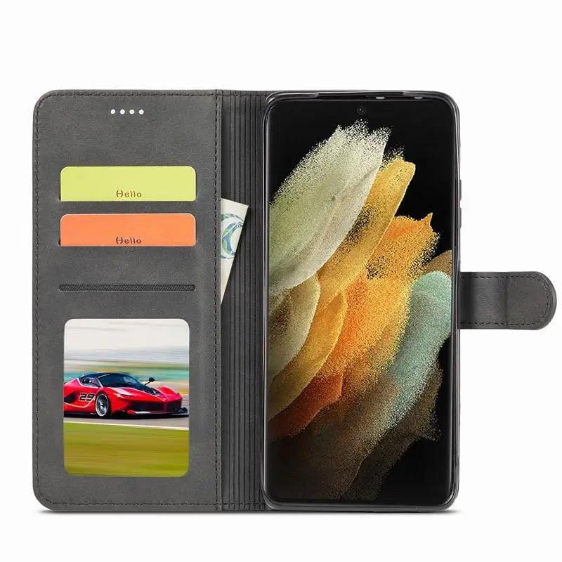 Casebuddy Galaxy S24 Wallet Leather Cover