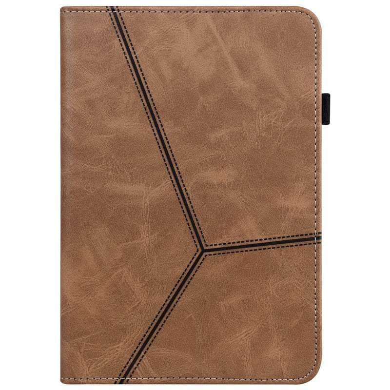 Casebuddy brown / Tab S9 (11 inch) Galaxy Tab S9 Luxury Vegan Leather Wallet Stand