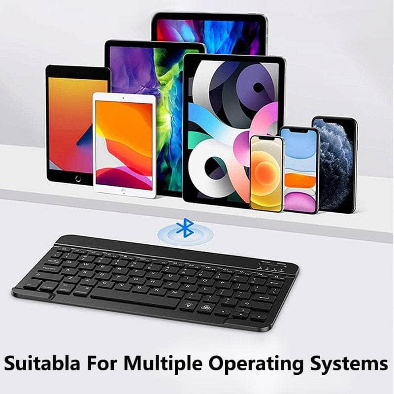 Casebuddy Black / English S9 Plus Galaxy Tab S9 Plus Bluetooth Keyboard Case