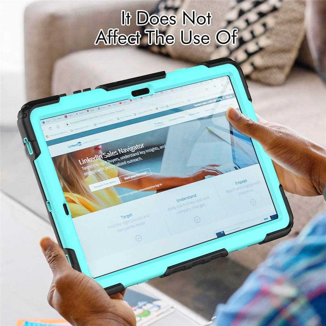 Casebuddy Galaxy Tab S9 Plus Heavy Duty Kickstand Strap Case