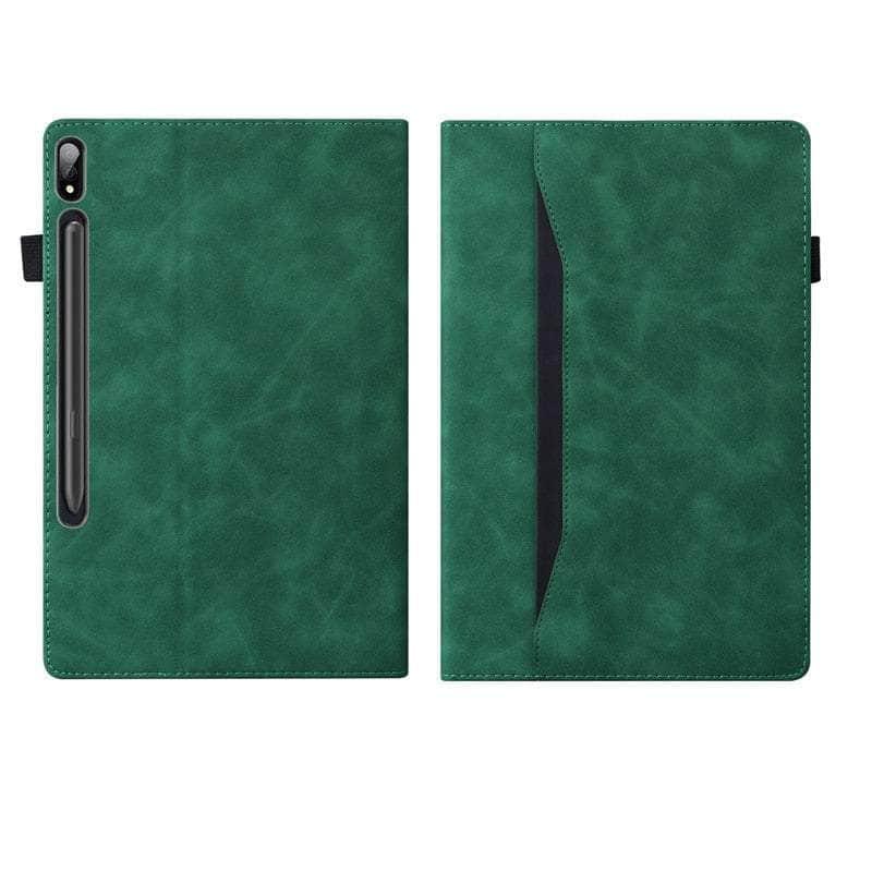 Casebuddy Galaxy Tab S9 Ultra Luxury Vegan Leather Wallet