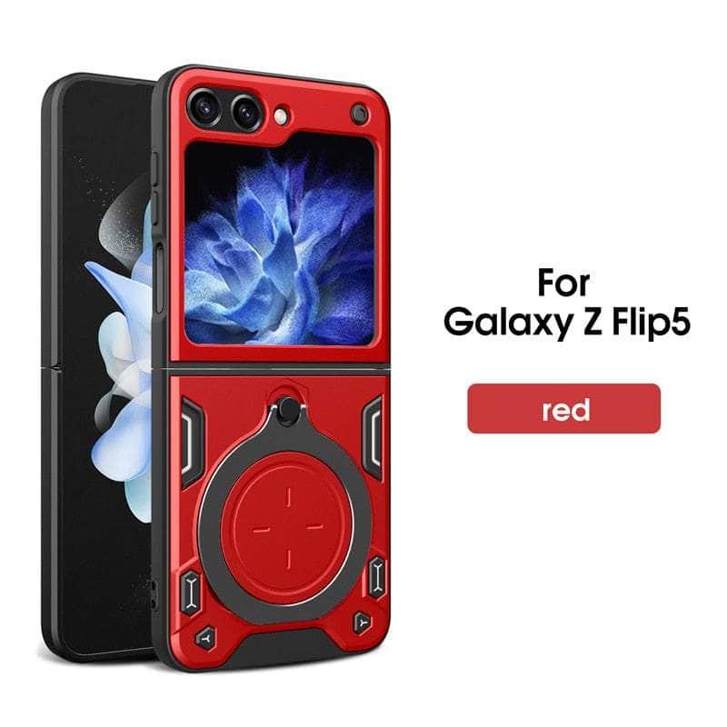 Casebuddy Galaxy Z Flip5 Magnetic Car Holder Armor Case