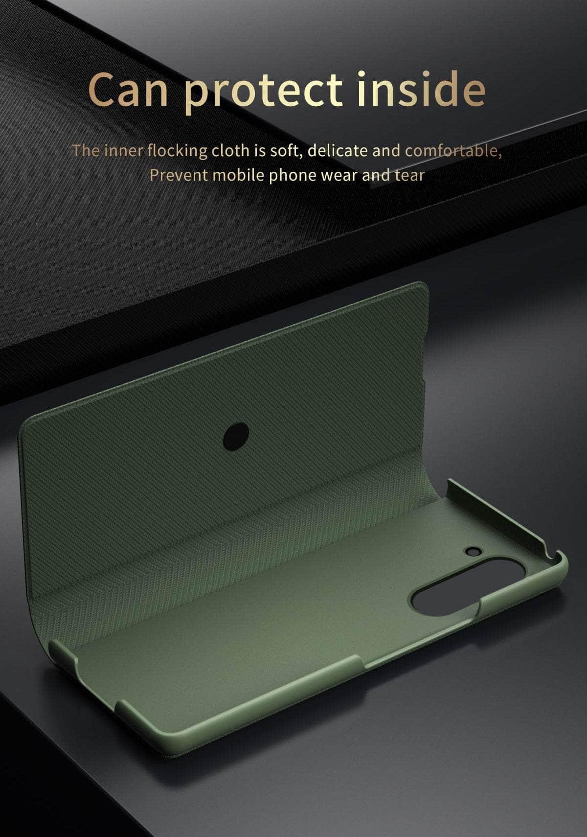 Casebuddy Galaxy Z Fold 4 Matte Carbon Fiber Folding Cover