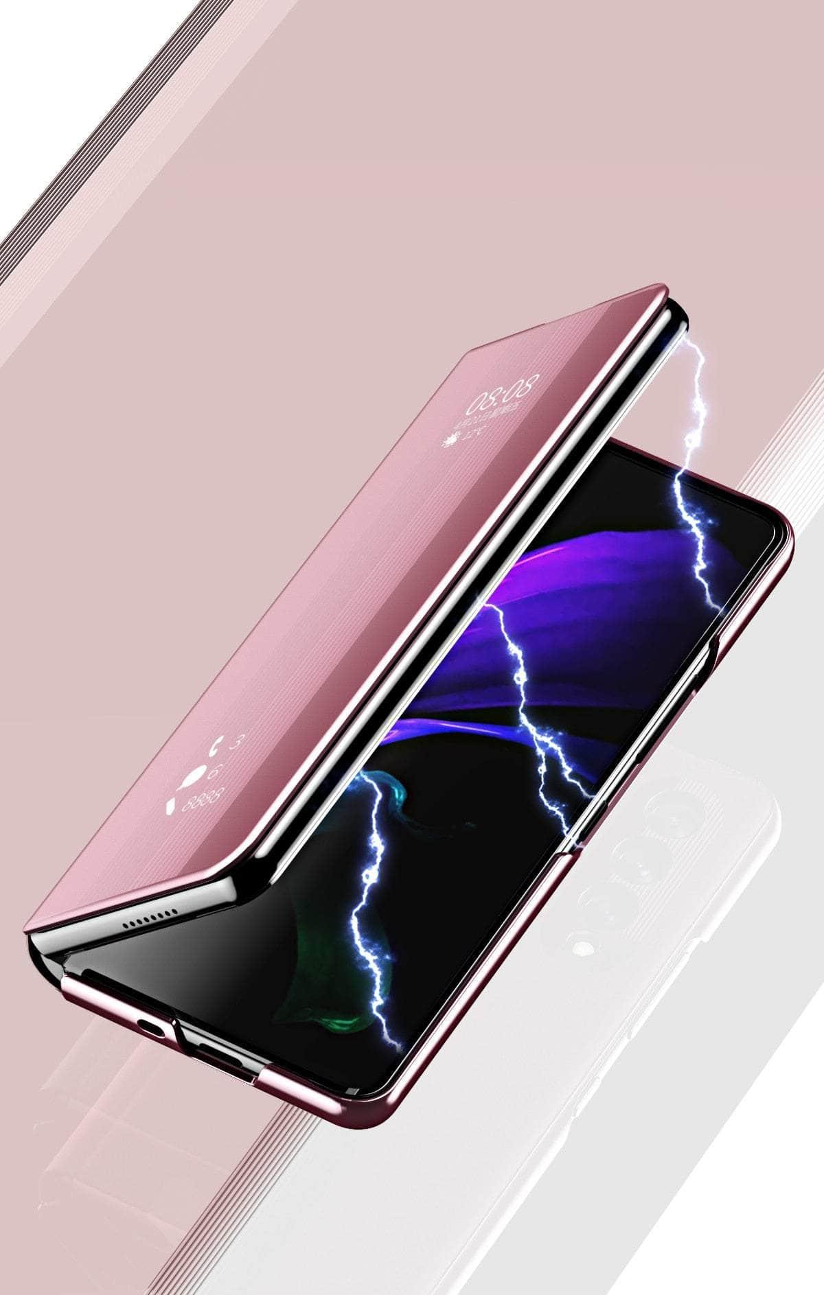 Casebuddy Galaxy Z Fold 5 Mirror Clear View Case