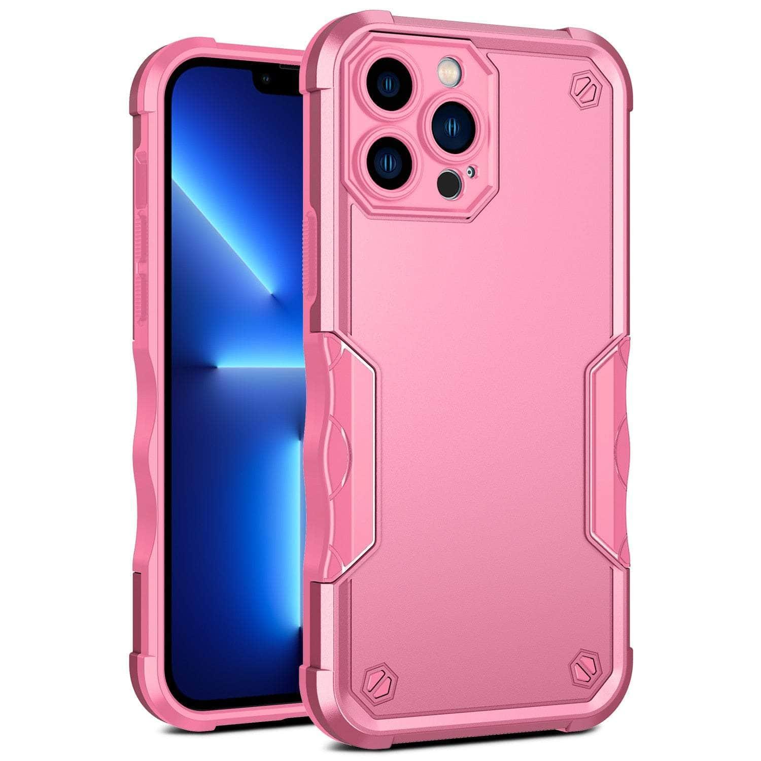 Casebuddy Pink / iPhone 15 Plus iPhone 15 Plus Armor Shockproof Rugged Drop Cover